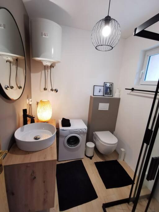 Ferienwohnung Mit 180° Meerblick Dobrec Bagian luar foto